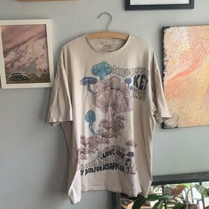 UO Oversized Mushroom Tee